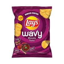 Lays Wavy Masala Twist 50 Rs